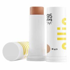 Protetor Solar Facial em Bastão Com Cor Ollie FPS 95 40-Unissex