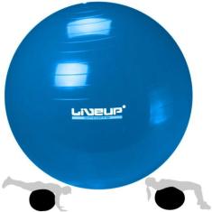 Bola Pilates Suica 65 Cm Liveup Azul  Liveup Sports