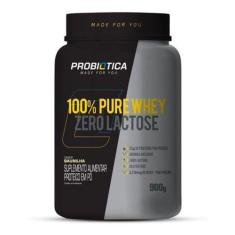 Whey Protein 100% Pure Zero Lactose 900G -  Probiótica