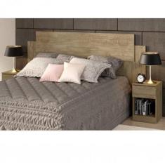 Cabeceira Casal com 2 Mesas de Apoio Dormitórios - Decibal