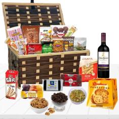 Cesta De Natal Especial Calamata Com 22 Itens - Natal 2024