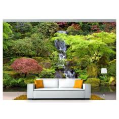 Papel De Parede Jardim Japonês Árvore 3D Jjp10 - Você Decora