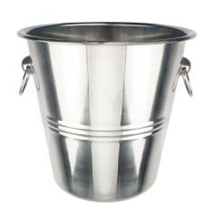 Champanheira Em Inox Para 1 Garrafa 21Cm