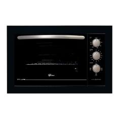 Forno Elétrico de Embutir Fischer Fit Line 48L Preto