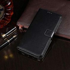 Capa Umidigi F1 Play, capa flip de couro PU para Umidigi F1 Play, capa de proteção de telefone estilo empresarial, capa com [compartimentos para dinheiro e cartão]