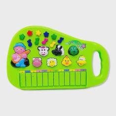 Piano Teclado Musical Infantil Bebe Sons Animais . - toys