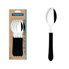 Conjunto de Colheres de Mesa Tramontina Leme com Lâminas em Aço Inox e