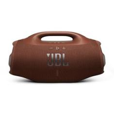 Caixa de Som Bluetooth JBL Boombox 4 Marrom Até 34h de Reprodução, IP68 À Prova d’Água e Resistente a Poeira, 210W