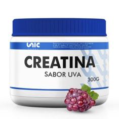 Creatina  Com  Sabor - 300G - Uva - Unicpharma