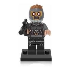 Boneco Blocos De Montar Star Lord Guardiões Da Galáxia