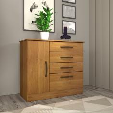 Cômoda 1 Porta 4 Gavetas Chicago Tcil Móveis Cinamomo
