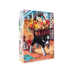 Puzzle 1000 peças Filhotes Brincando - Grow