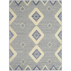 Tapete Para Sala Lyre Azul Claro 3,00x4,00 São Carlos