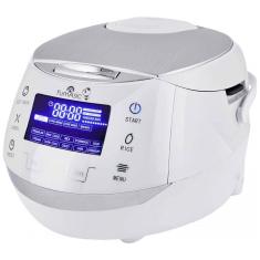 Panela de Arroz Elétrica 1.9L, com 6 Predefinições e Tela LCD, Branca, 110v, YUMASIA YUM EN15WUS, Branco