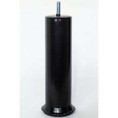 Pés preto Para Cama Box 13cm Kit 8 Pês Reforçado Em Pvc