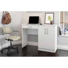Mesa Computador Space Branco - Patrimar Móveis