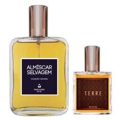 Perfume Masculino Almíscar Selvagem 100ml + Terre 30ml - Essência do B
