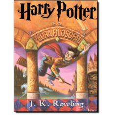 Livro Harry Potter e a Pedra Filosofal J.K. Rowling, 1, 14 x 21