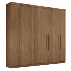 Guarda Roupa Casal Master New 8.4 8 Portas - Santos Andirá, Jatobá
