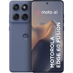 Smartphone Motorola Edge 60 Fusion 5G 256GB 8GB RAM Super HD Câmera Sony 50MP Moto AI IP68 NFC Cinza