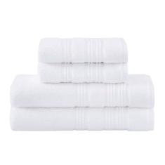 Jogo de Toalhas Buddemeyer Frape Dots Banho Off White 4 peças