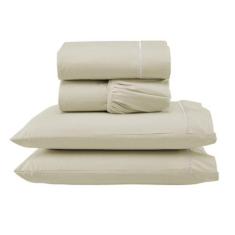 Jogo De Cama Kit Lençol Casal Padrão 4Pçs Hotel Cama Box - SEVEN ENXOV