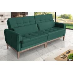 Sofá Cama Rivieira 2.10m - Sofisticato, verde