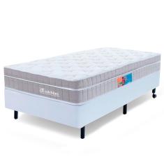 Cama Box com Solteirão Premium Molas Ensacadas com Espuma D33 Astronasa 97x203cm BF Colchões