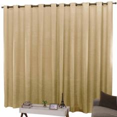 Cortina Cetim Amassadinho Linda 3,00X2,50M Linda Quarto Sala