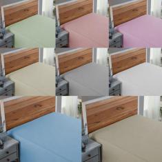 Lençol 200 Fios Queen Virol Avulso Sem Elástico Toque Macio Qualidade 