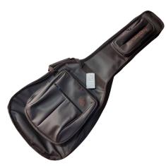 Bag Violão Folk Prime Couro Ecológico Marron Working Bag