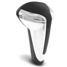 Manopla de Câmbio Citroen C4 2007 2008 2009 2010 2011 ABS Limitador de Ré Automático Preto e Cromado