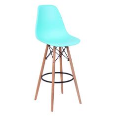 Banqueta Eiffel em PP Verde Tiffany - OR 6602