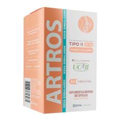 Colágeno Tipo 2 UC-II Artros 40mg 30 Cápsulas Suplemento para Saúde das Articulações