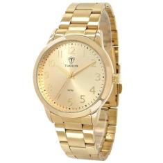 Kit Relógio Feminino Tuguir Analógico TG116 - Dourado