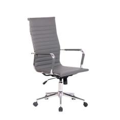 Cadeira de Escritório Presidente Giratória com Relax New Best Cinza - 