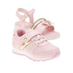 Tenis Escolar Infantil Menina - KIT 2 PARES Tam 23 ao 34-Feminino