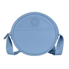 Bolsa Moleca redonda feminina com alça transversal original-Feminino