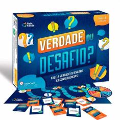 Jogo Verdade Ou Desafio Tabuleiro Super Divertido Infantil - 2183.1 - 