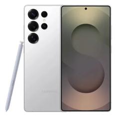 Smartphone Samsung Galaxy S25 Ultra 512gb 5g - Titânio Prata, Com Caneta S Pen, Galaxy Ai, Câmera Quadrupla 200mp + Selfie 12mp, Ram 12gb, Tela 6.9