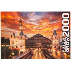 Quebra-cabeça 2000 Peças Estação da Luz - Grow
