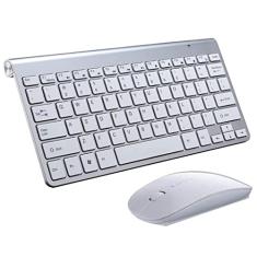Acessórios para computador Computador de mesa externo USB USB Mini-mouse de teclado sem fio universal, Estilo: Conjunto de teclado e mouse