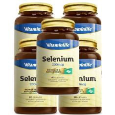 Kit 5X Selenium - 60 Cápsulas - Vitaminlife