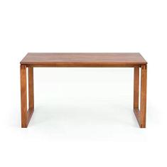 Mesa de Jantar 4 Lugares 140x80cm Madeira Maciça Craft Artemobili Garapa