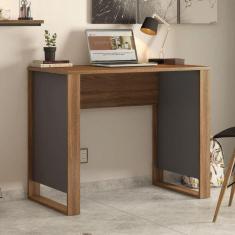 Mesa Para Computador Office Morada Amendola/grafito - Demóbile