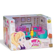 Sala de boneca Casinha de boneca Judy Home +03 - Samba Toys