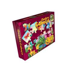 Brinquedo Quebra Cabeça Em Mdf 12 Peças Paraíso Das