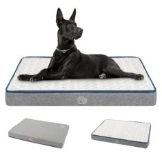 EMPSIGN Cama de cachorro impermeável para almofada de gaiola reversível fresca e quente, camas para animais de estimação com capa lavável e removível, tapetes de dormir para cães grandes, médios e pequenos