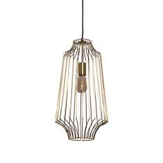 Pendente Metal 1xe27 40w 28x51cm Newline Imports 110v