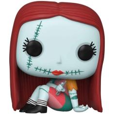 Funko Pop! Disney: O Pesadelo Antes do Natal - Sally Costurando Figura de Vinil